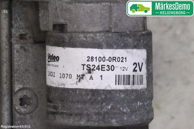Toyota AVENSIS 09-15 Startmotor Diesel