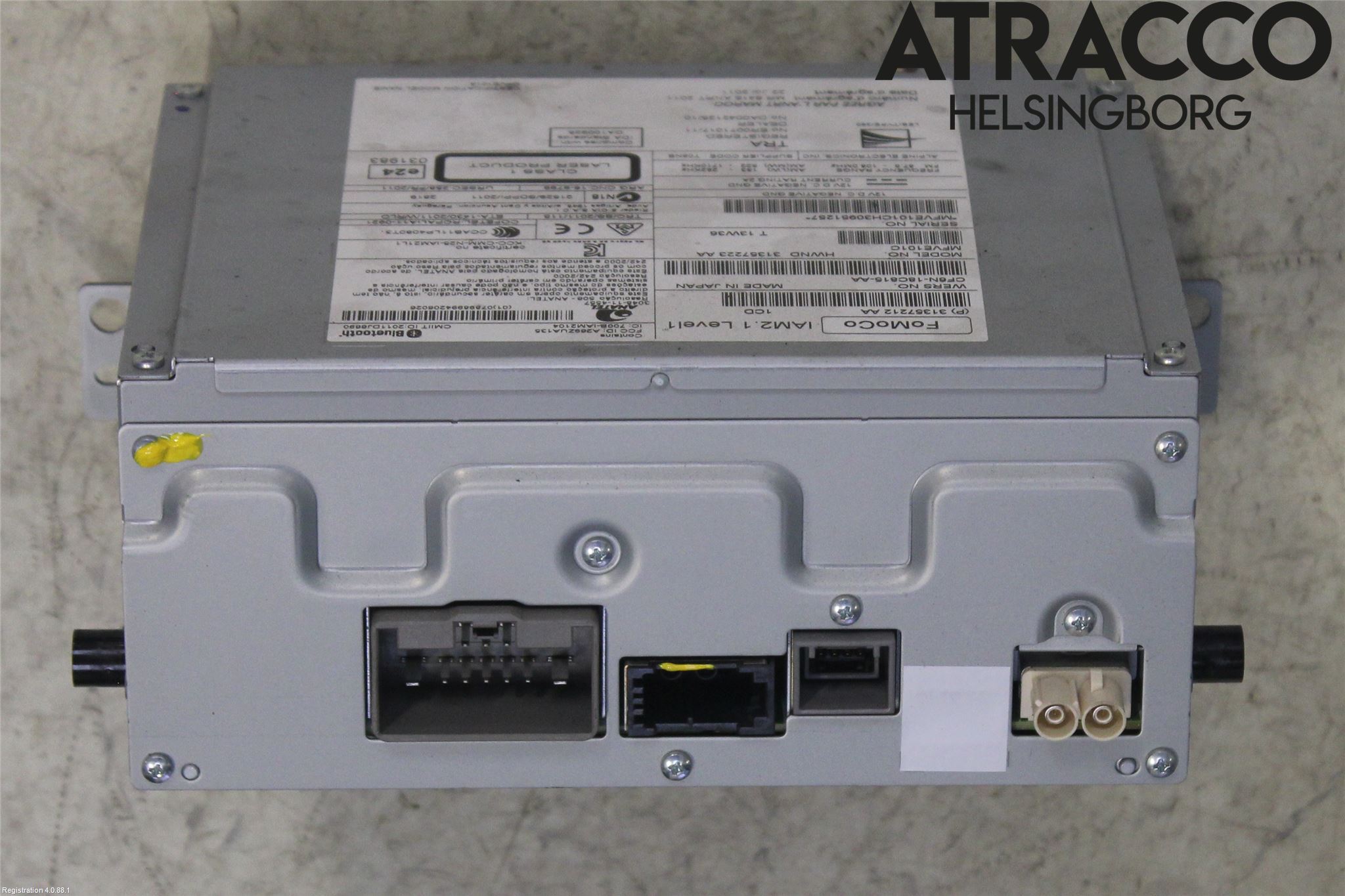 Volvo V40 12-19 Cd Radio - Multimediapanel