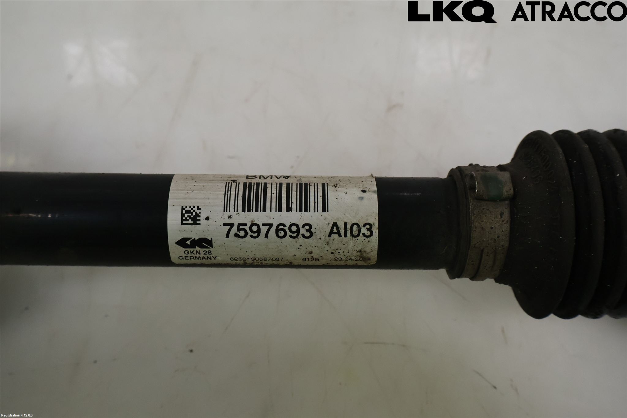 BMW 3 GT F34 13-19 Drivaxel Fram Vänster