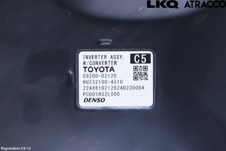 Toyota COROLLA 19- Hybridconverter