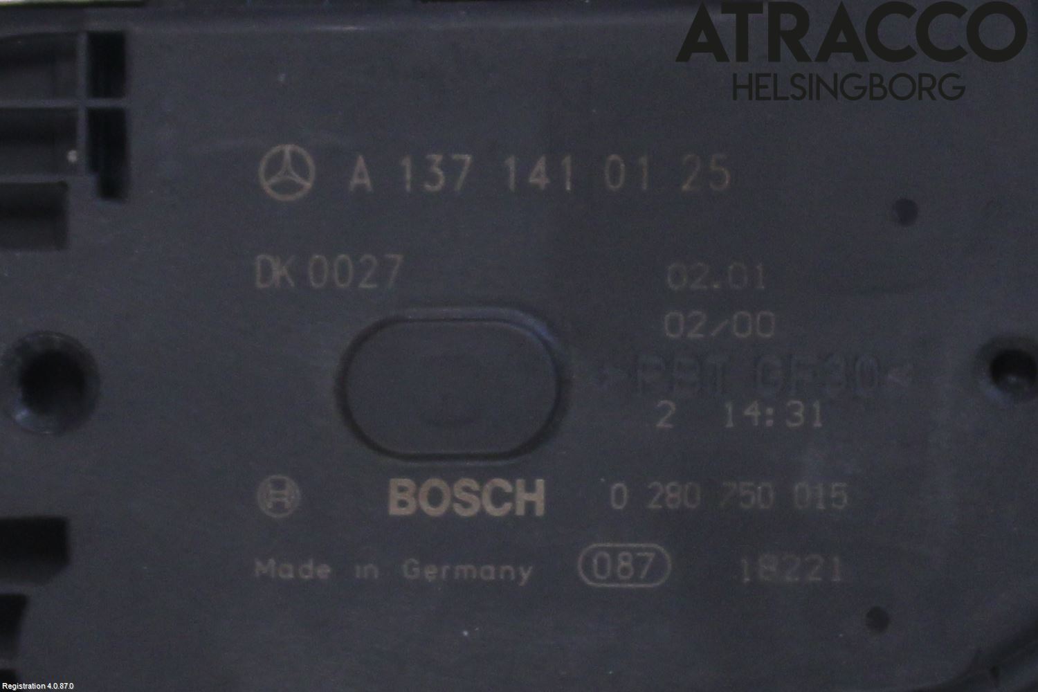 Mercedes-Benz MB S-KLASS (W220)  99-05 Injspjällhus