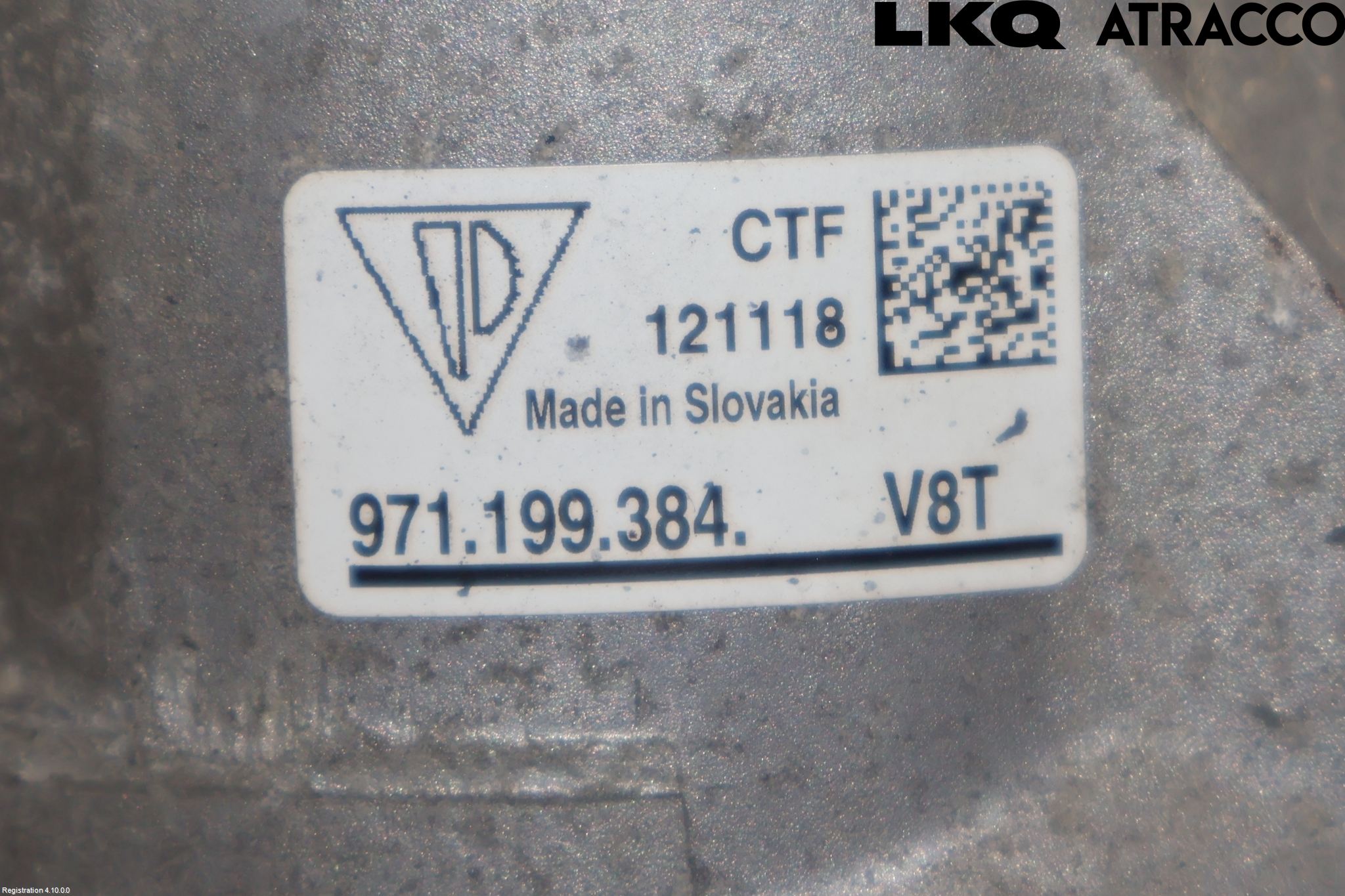 Porsche PANAMERA 09- Motorkudde