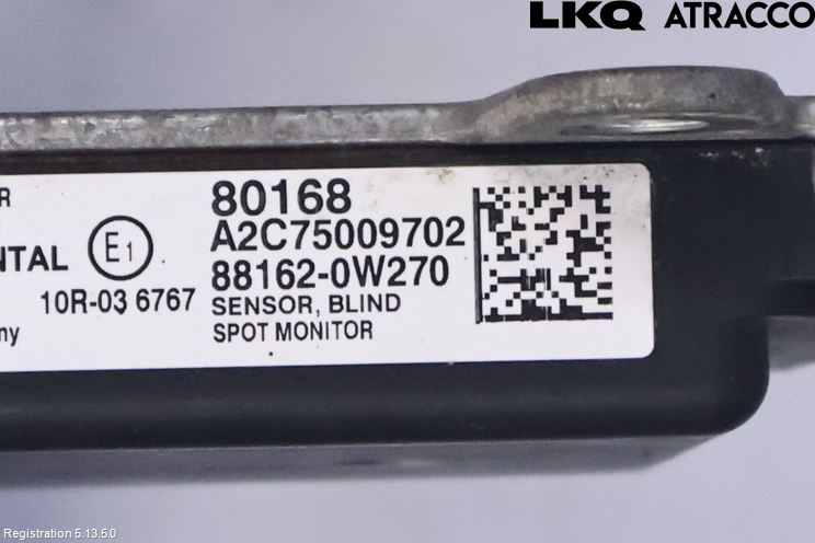 Toyota PRIUS (ZVW50) 16-21 Sensor Aktivt Kollisionsskydd