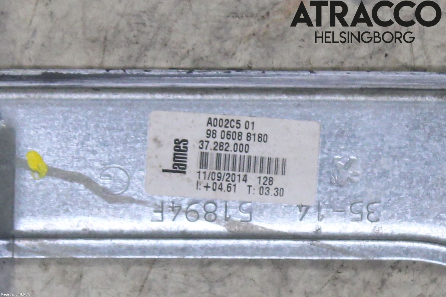 Peugeot 208 12-15 Fönsterhiss El Kompl