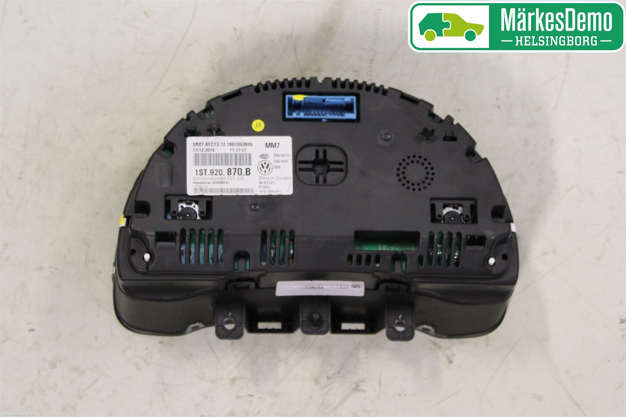 Skoda CITIGO / CITIGO E IV Instrument Komb