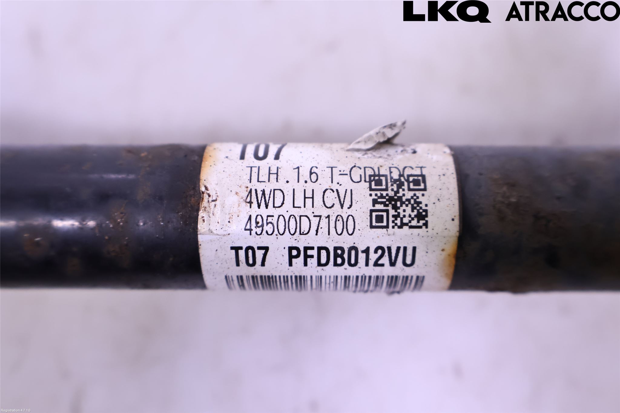 Hyundai TUCSON 05- Drivaxel Fram Vänster