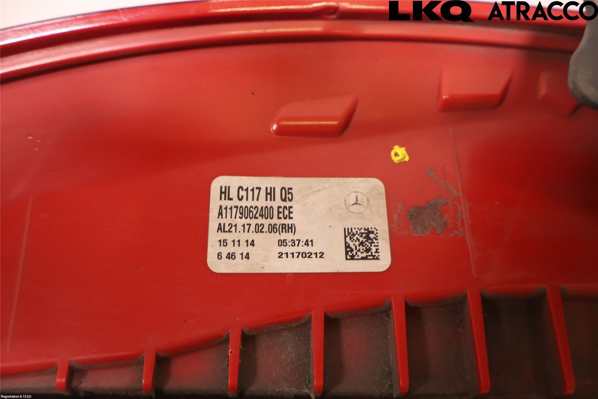 Mercedes-Benz MB CLA-KLASS (C117/X117) 13-19 Bakljus Höger
