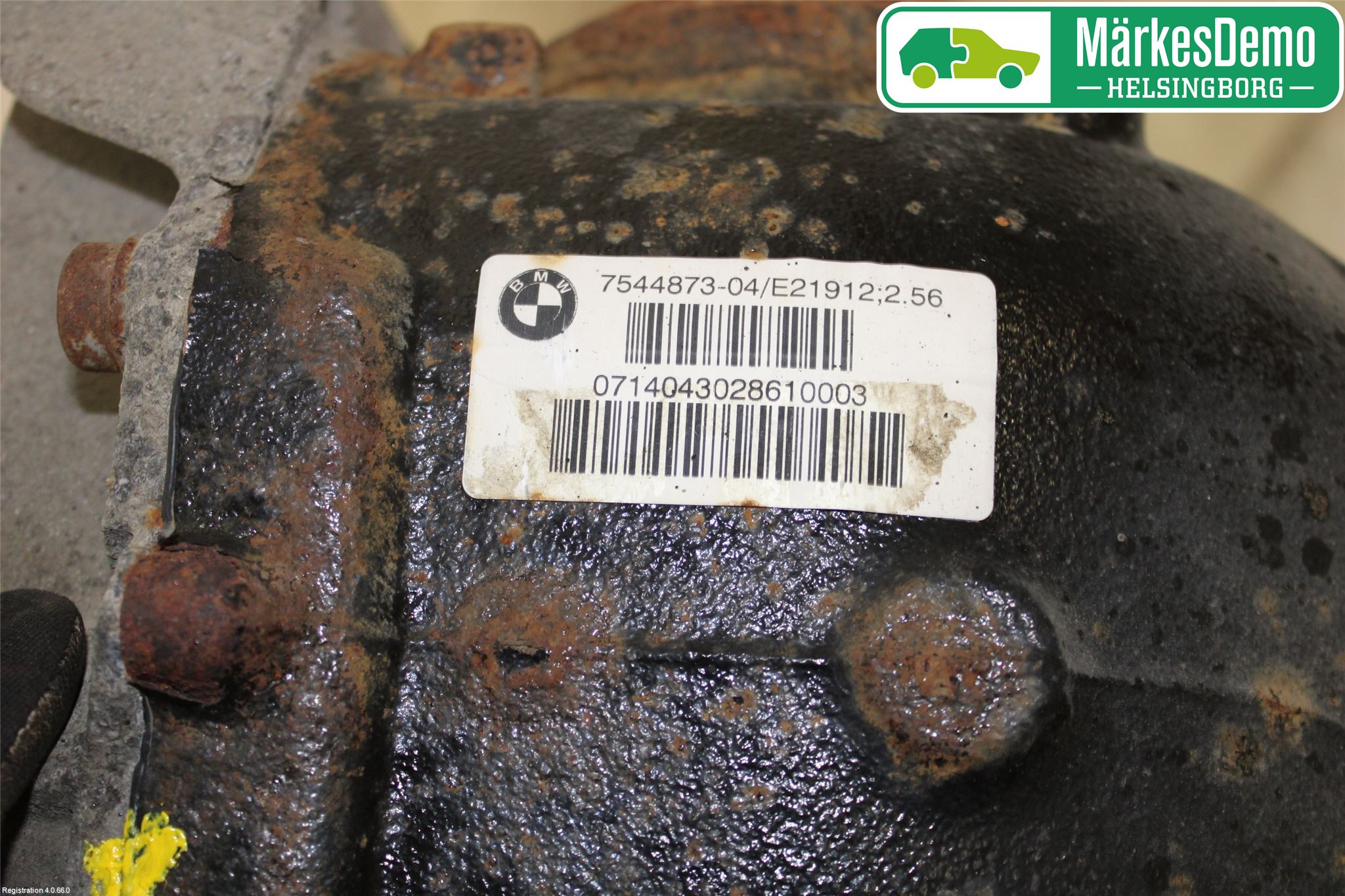 BMW 3 F30/F31/F80 12-19 Bakväxel-Diff