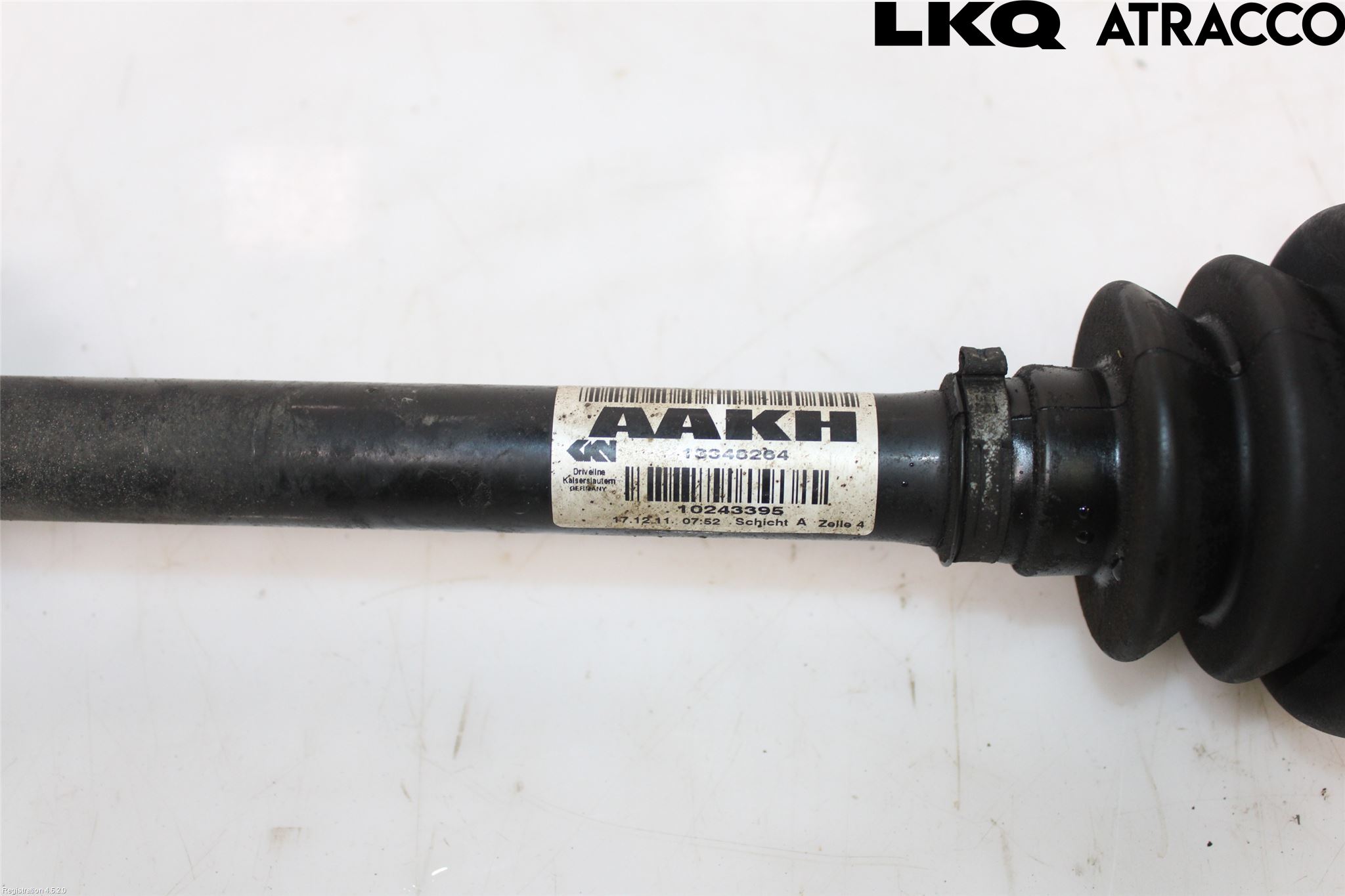 Opel ZAFIRA C 12-19 Drivaxel Fram Höger