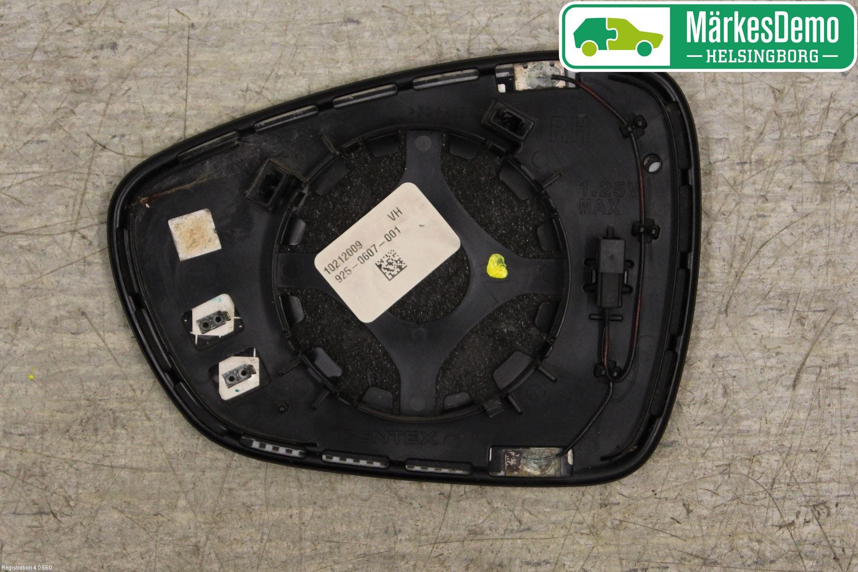 Citroen C5 08-17 Spegelglas Hö