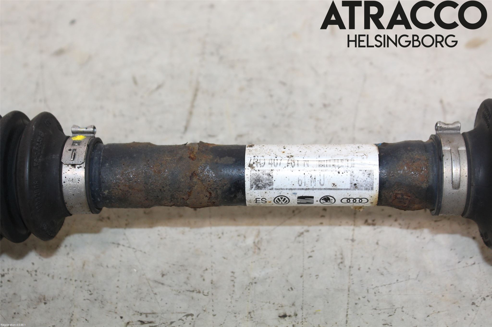 Volkswagen VW SHARAN 11- Drivaxel Fram Vänster