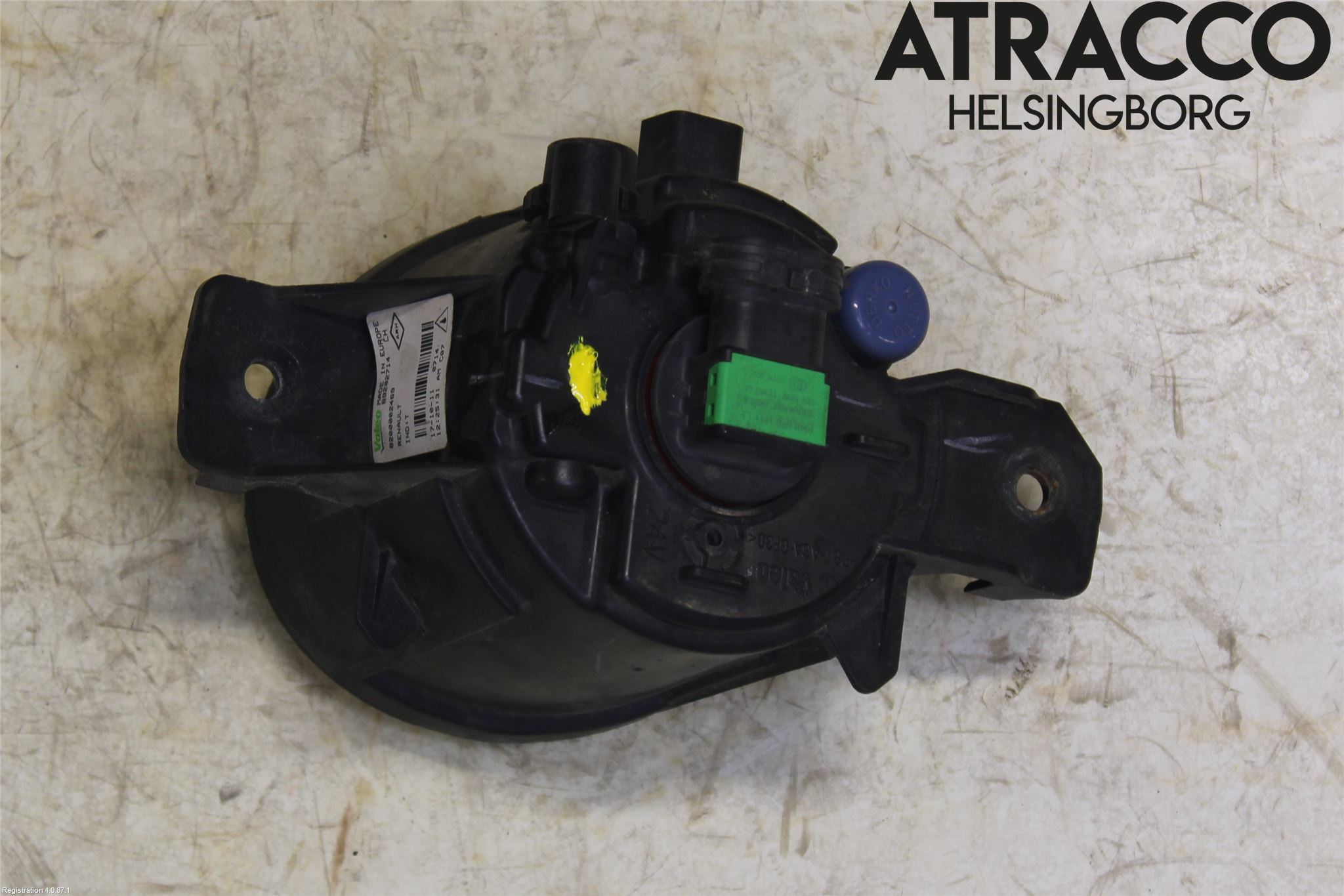 Renault CLIO III  09-12 Dimljus-Varselljus Fram