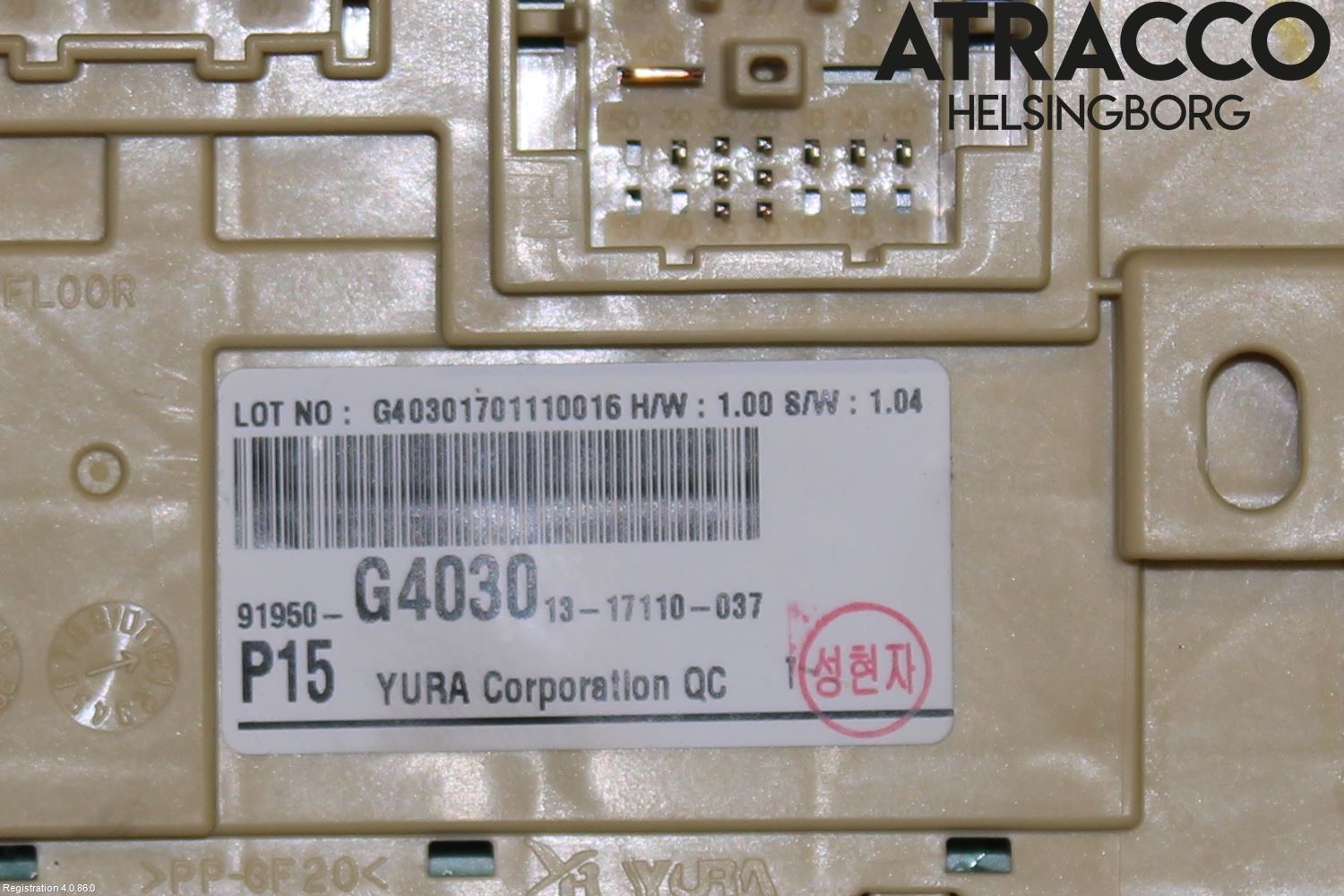 Hyundai i30 PD 17- Säkringsdosa-Elcentral