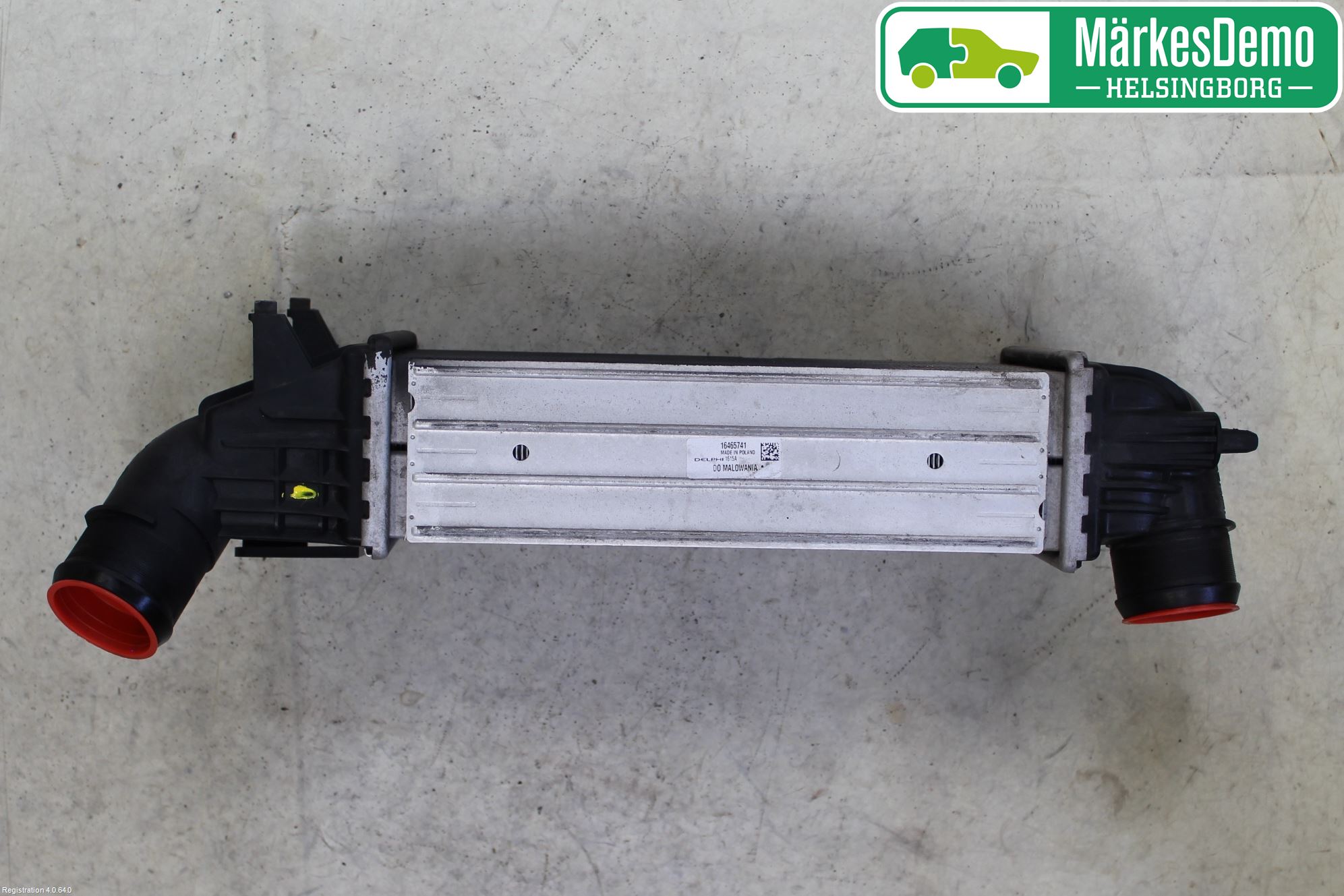 Peugeot 508 11-18 Laddluft-Intercooler Kyl