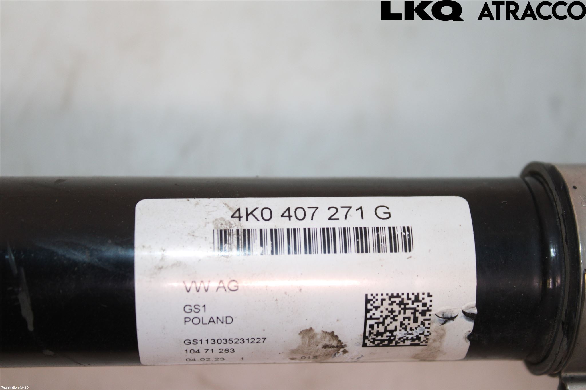 Audi A6 F2/C8 19- Drivaxel Fram Höger