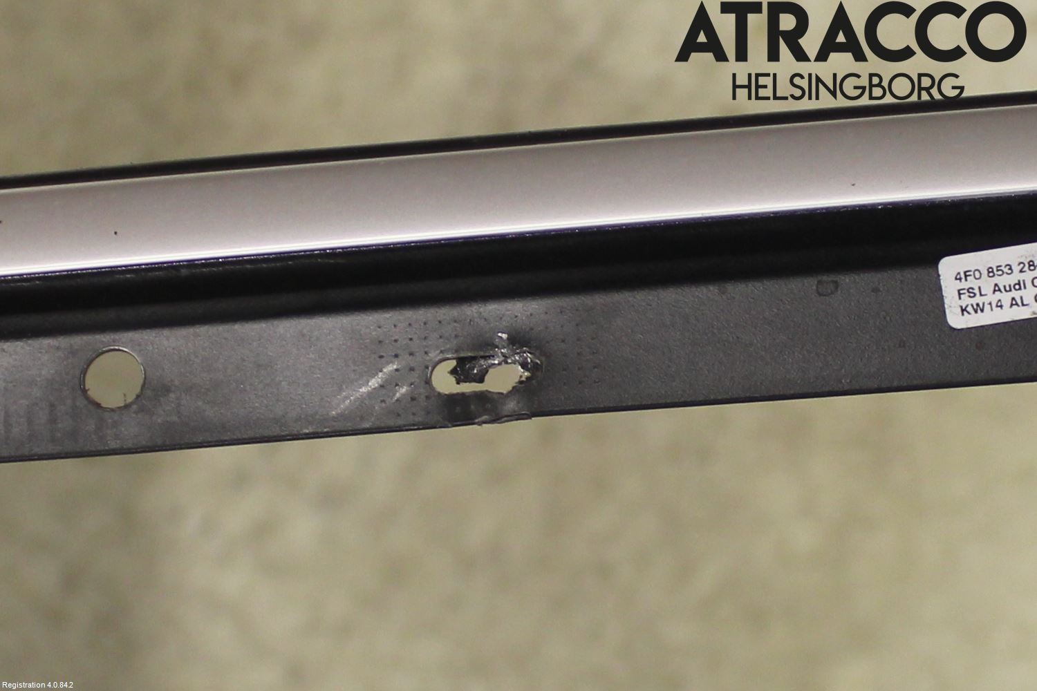 Audi A6/S6     05-11 Dörr Dekorlist Fram Hö