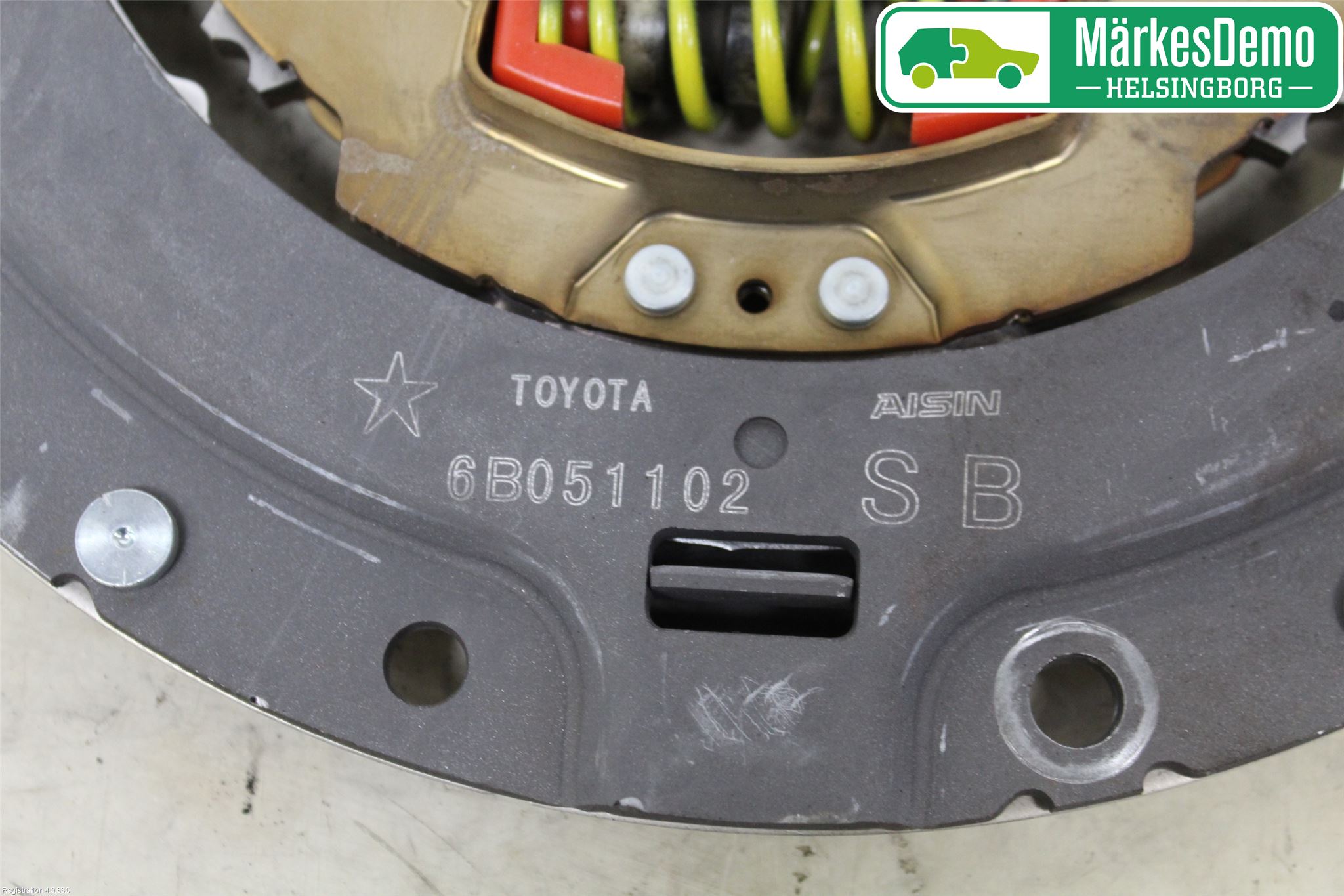 Toyota AURIS 13-19 Koppling Tryckplatta