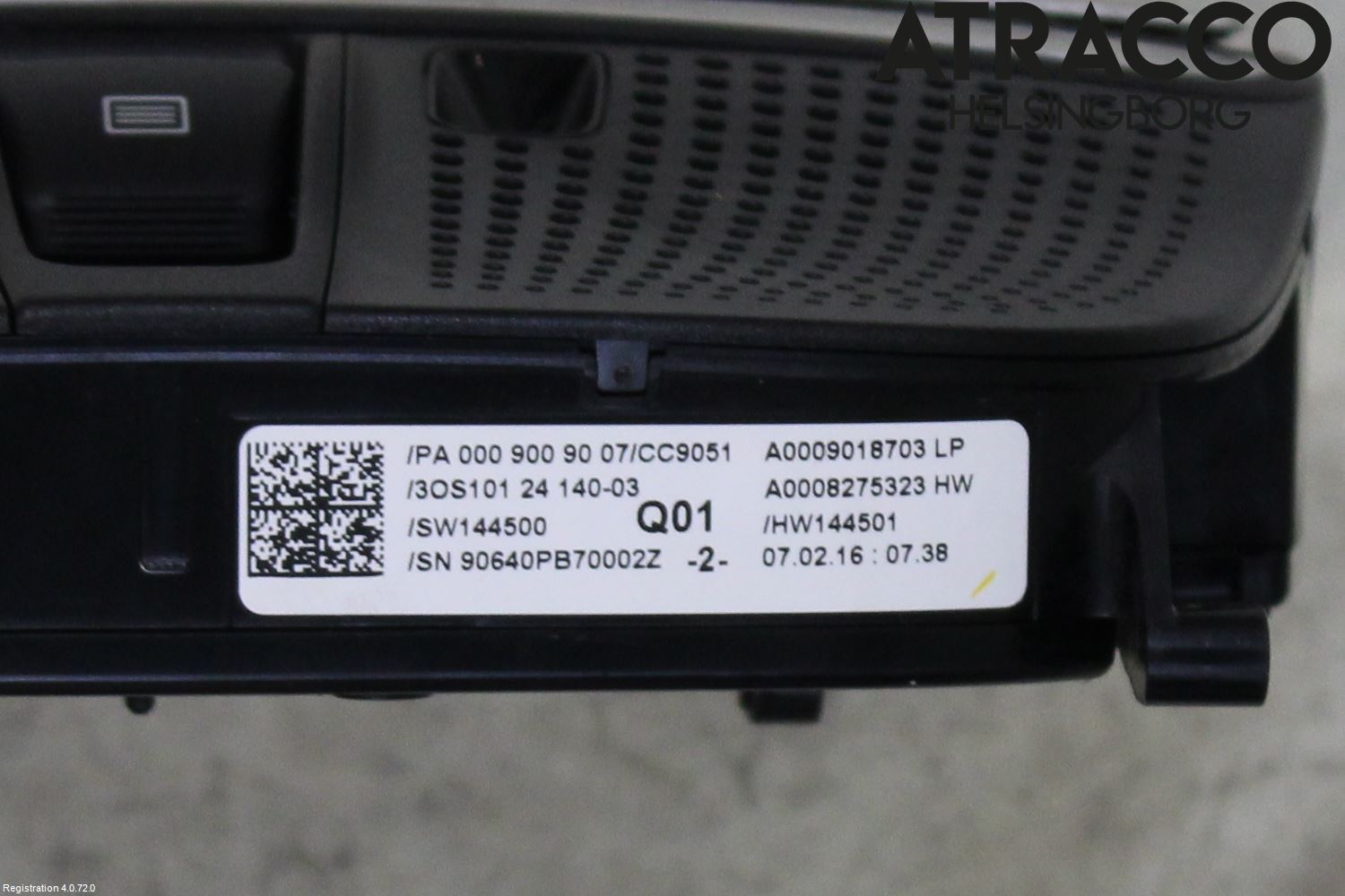 Mercedes-Benz MB C-KLASS (W205) 14-21 Innerbelysning