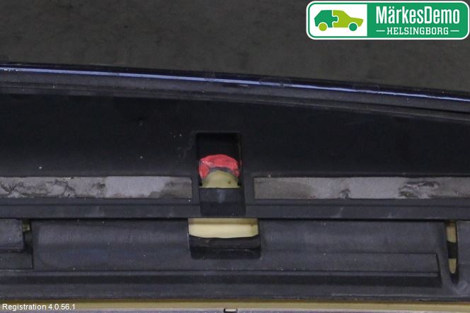 Volkswagen VW POLO 10-17 Spoiler Baklucka