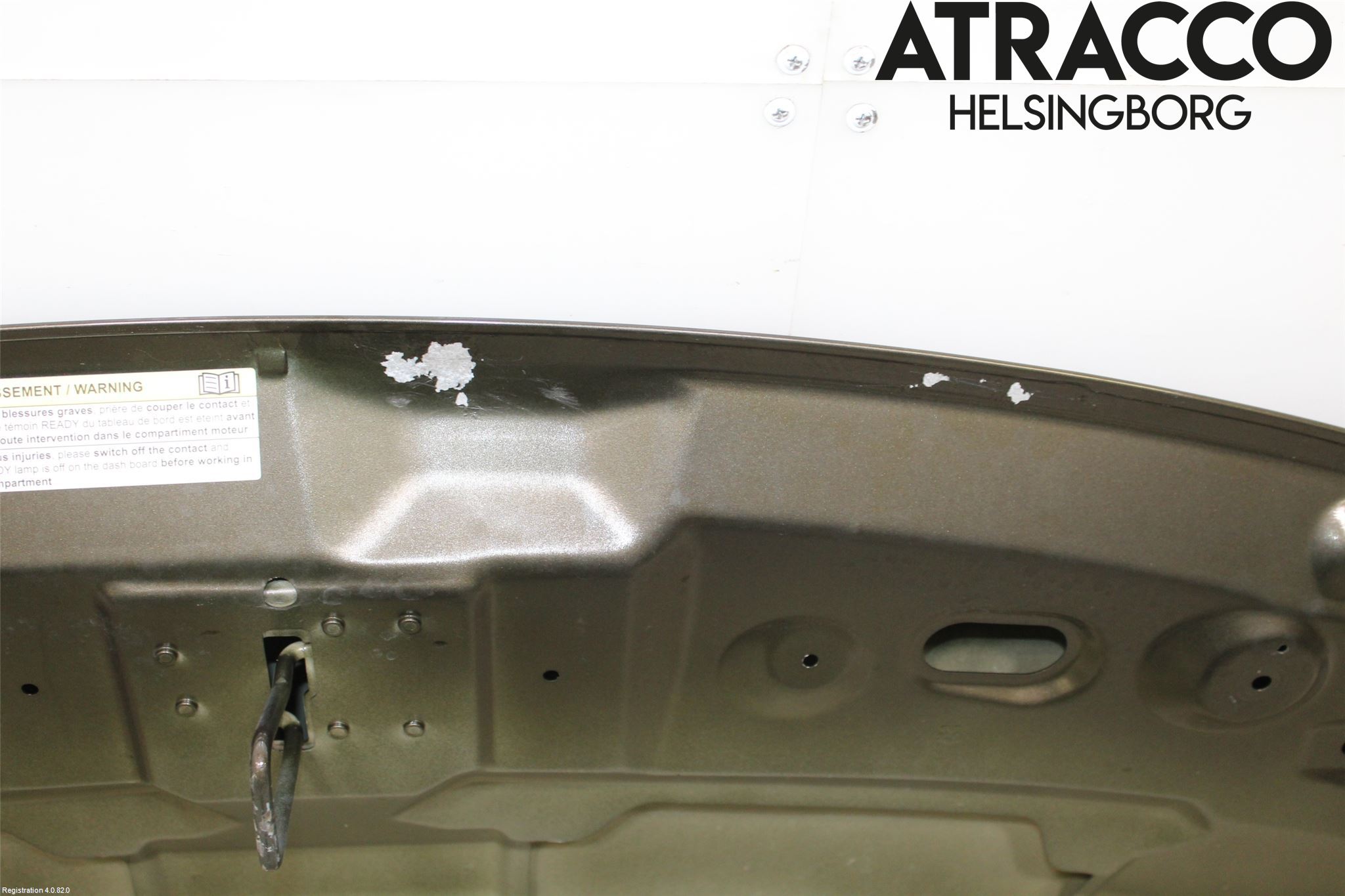 Peugeot 3008 09-16 Huv Fram