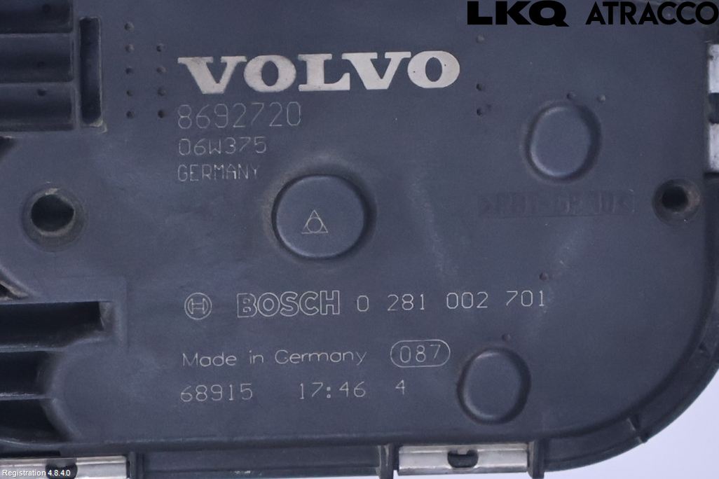 Volvo S80 07-13 Injspjällhus