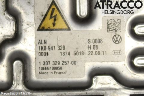 Skoda YETI Styrenhet Strålkastare