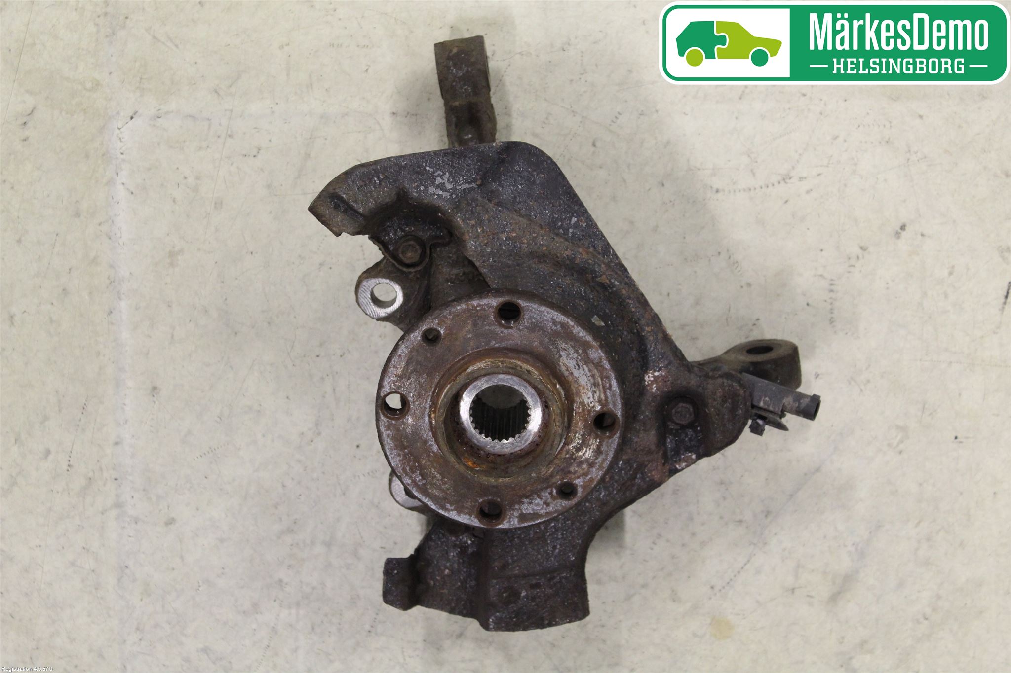 Fiat QUBO Styrspindel Lagerhus Vä