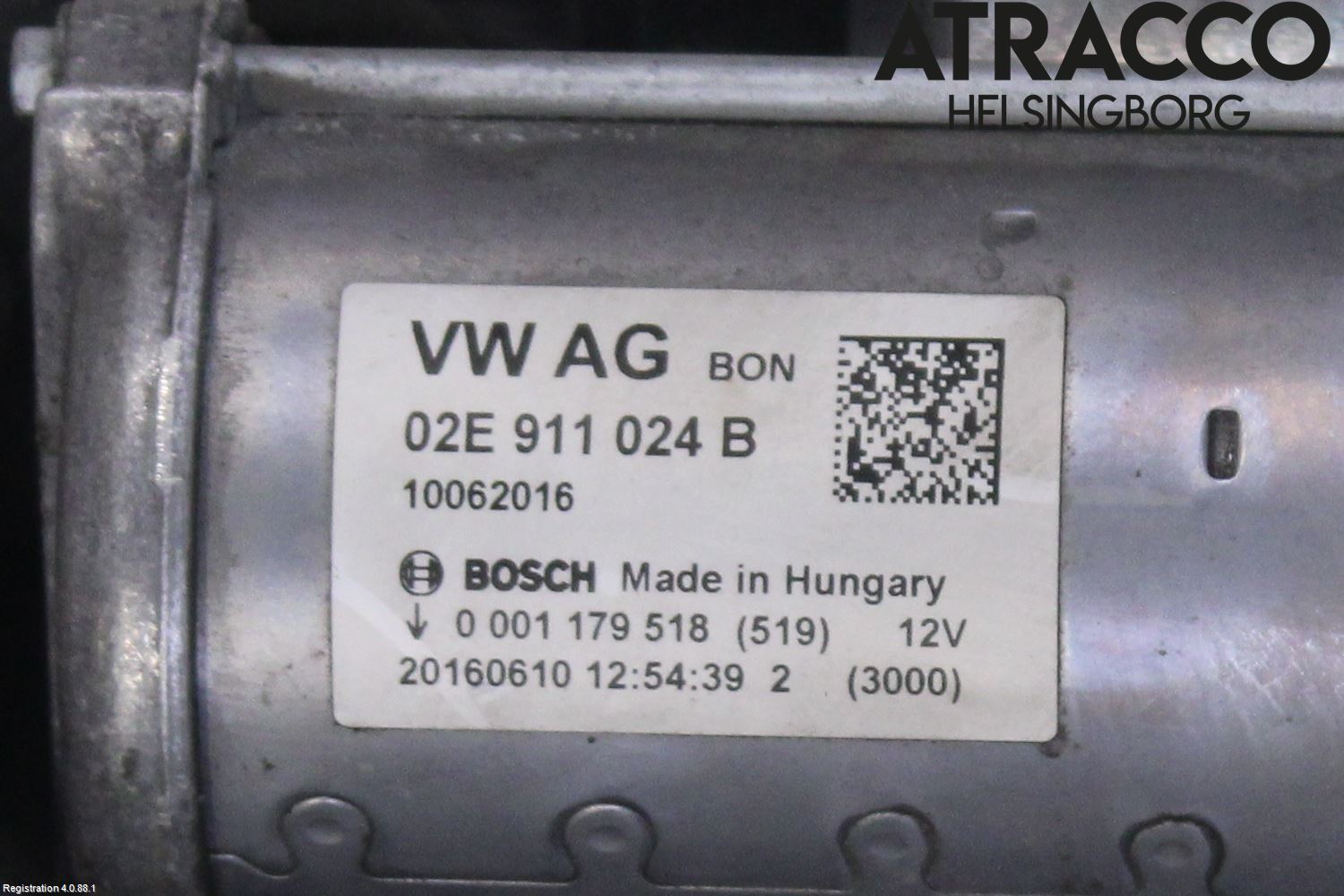 Volkswagen VW PASSAT 15-19 Startmotor