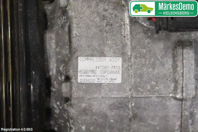 Mercedes-Benz MB B-KLASS (W246/W242) 12-19 Ac Kompressor