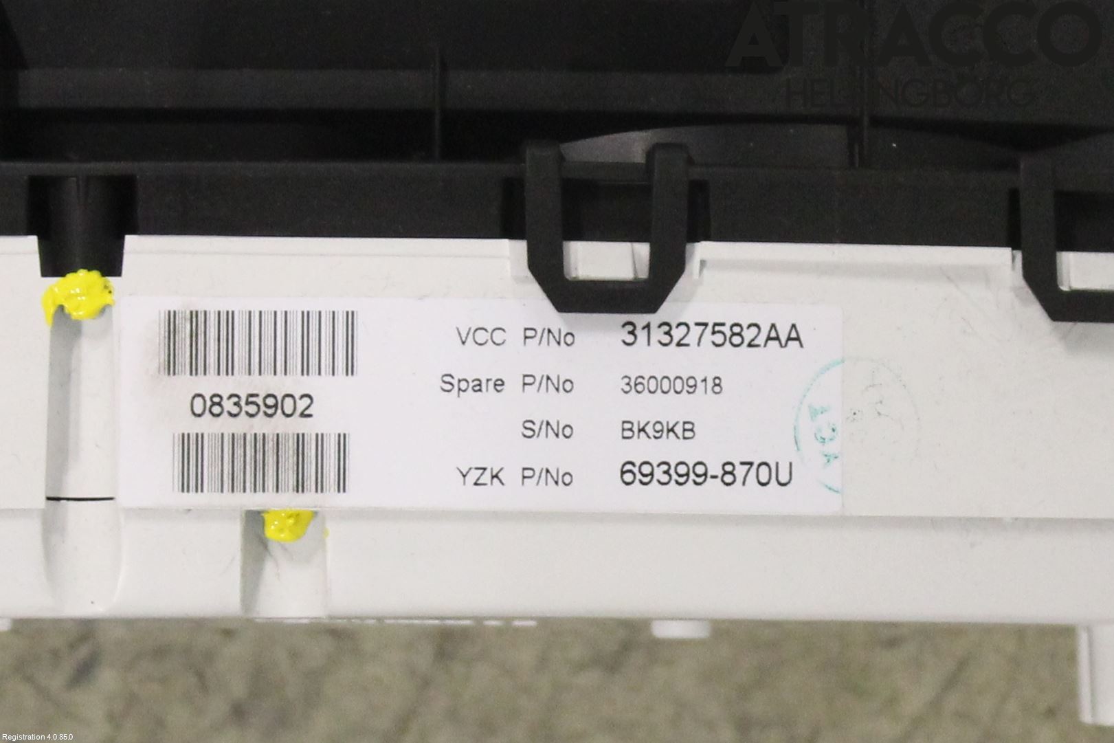 Volvo V60 11-13 Instrument Komb