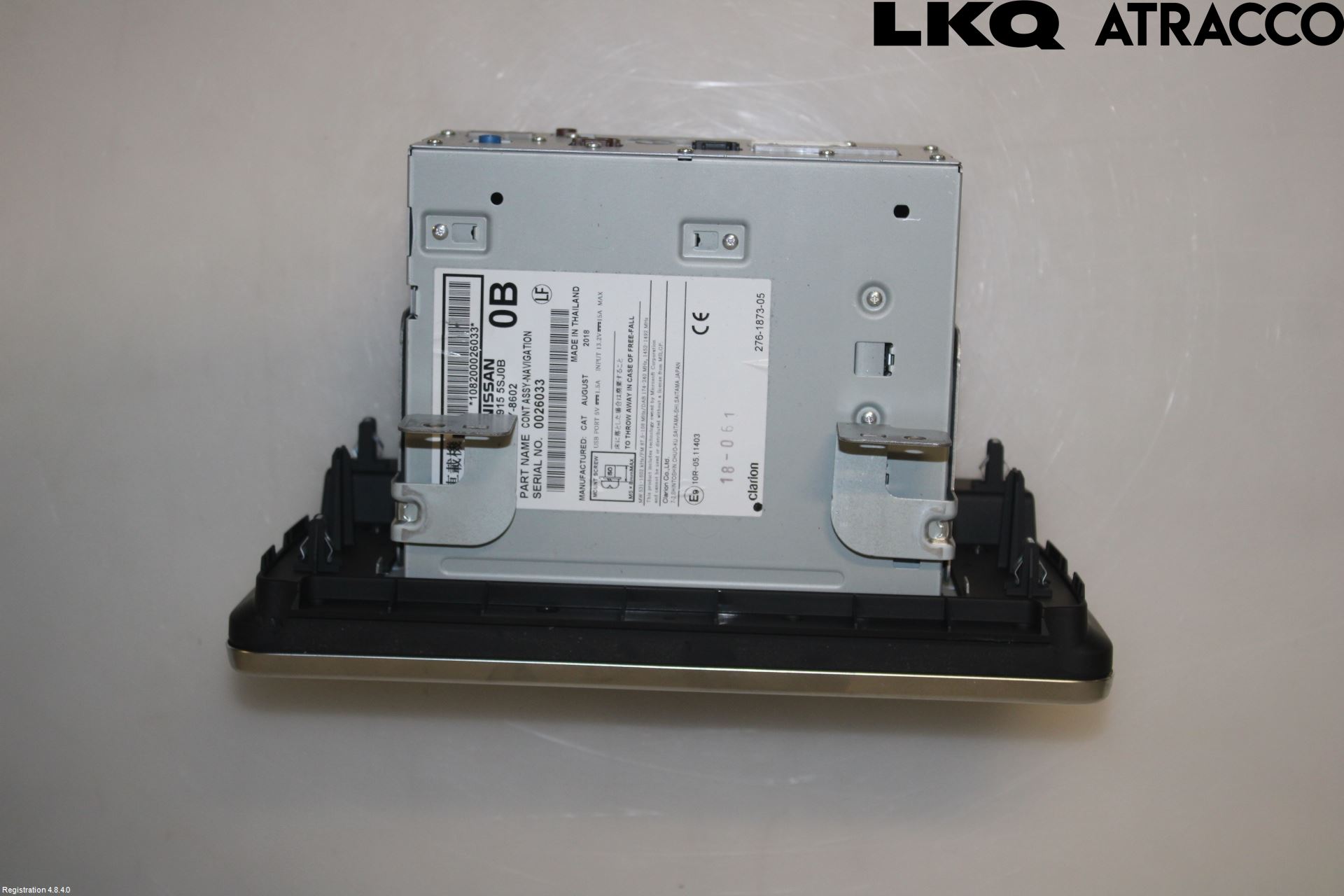 Nissan LEAF 18- Cd Radio - Multimediapanel