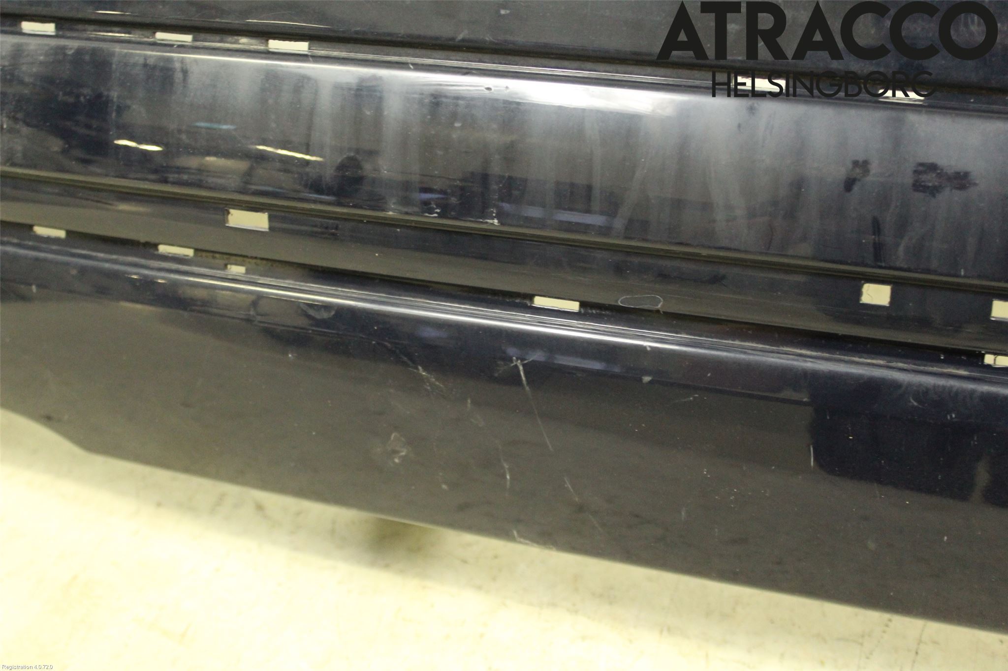 Fiat 500 07- Stötfångarbeklädnad Bak