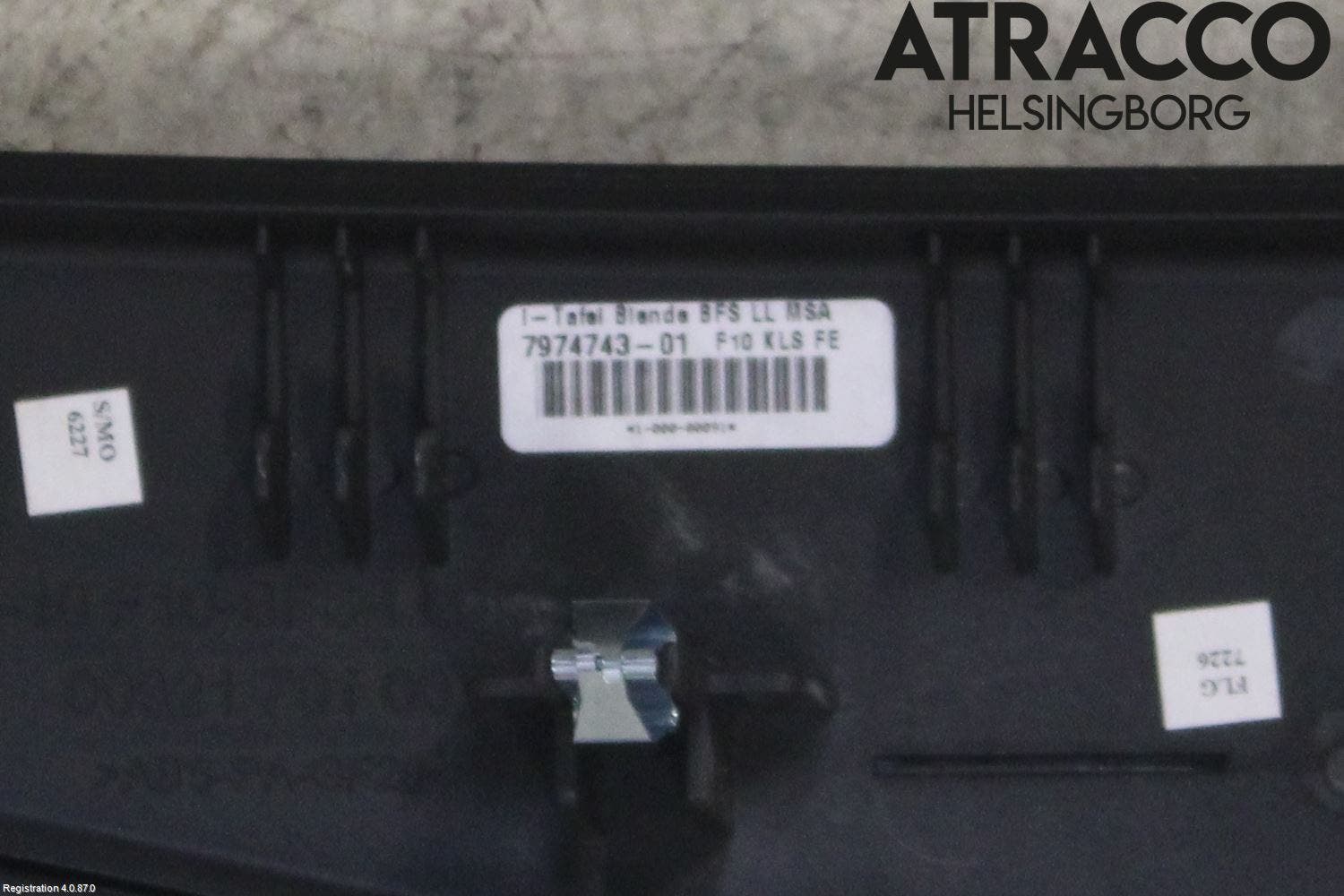 BMW 5 F10/F11/F18 09-17 Instrumentbräda Inlägg-Dekorlist