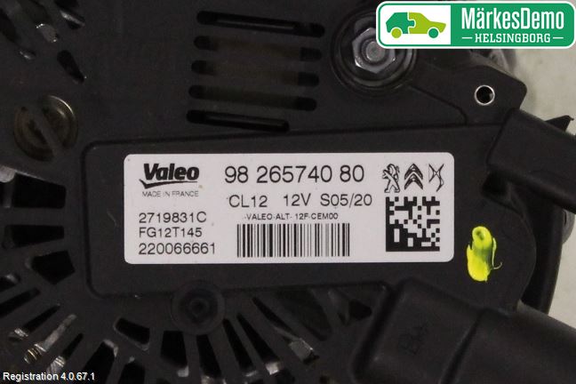 Citroen COTROEN C3 17-24 Generator