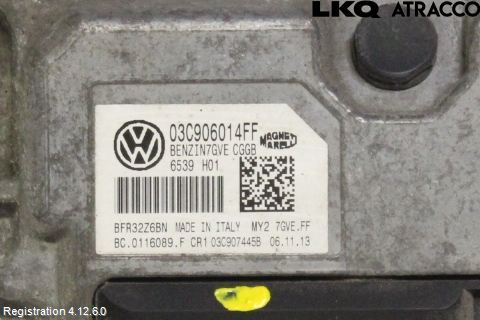 Volkswagen VW POLO 10-17 Styrenhet Insprut Bensin