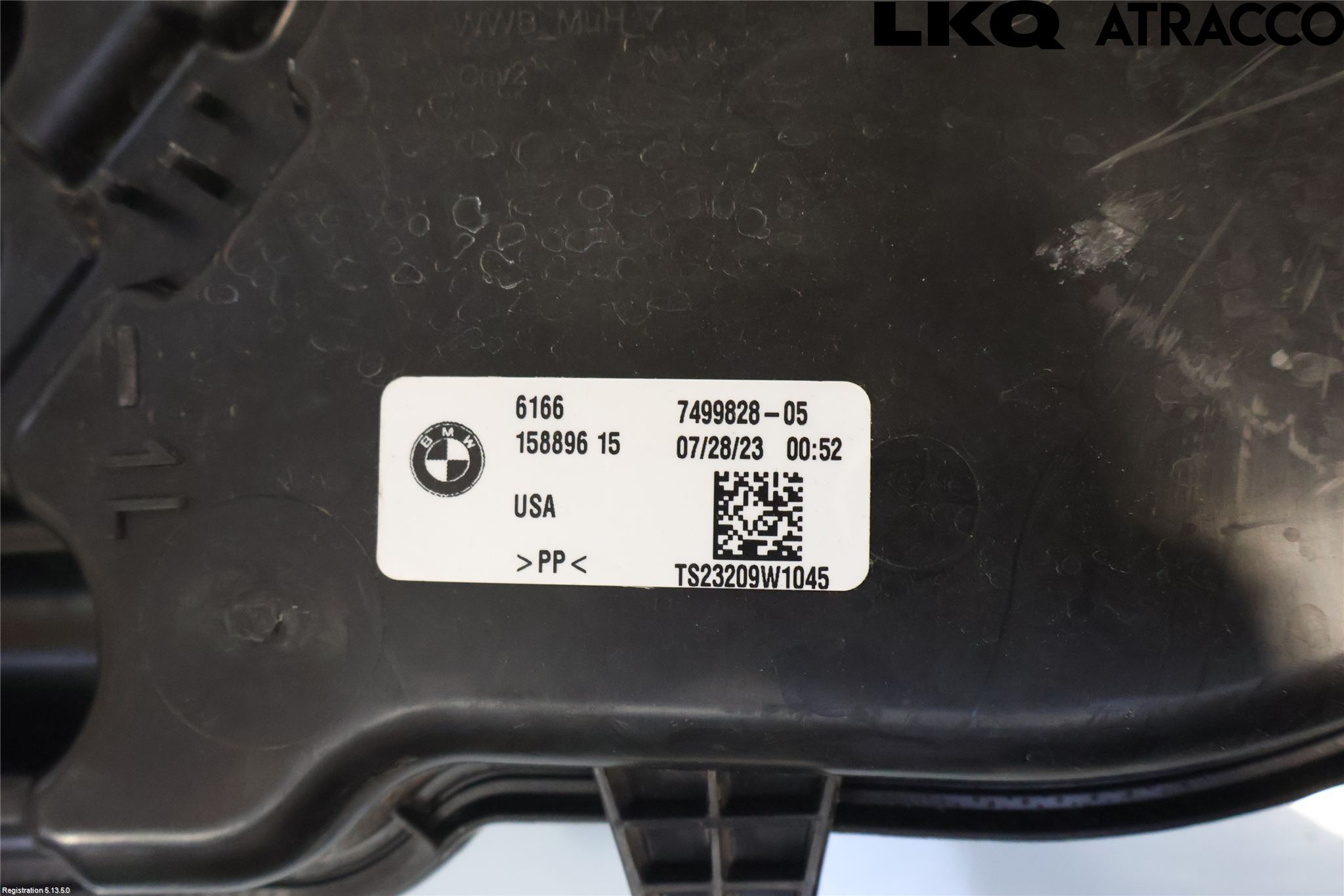 BMW X7 G07 19- Spolartank Vindruta-Strål
