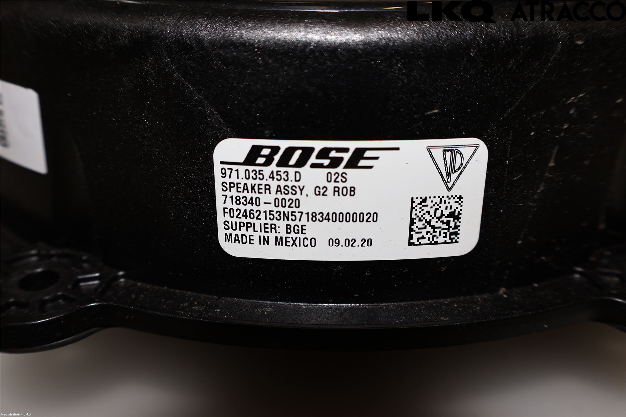 Porsche TAYCAN 20- Högtalare