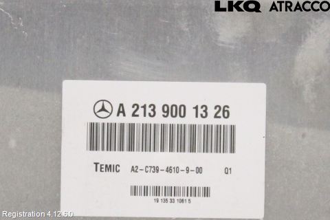 Mercedes-Benz MB E-KLASS (W213) 16-23 Styrenhet Fjädring