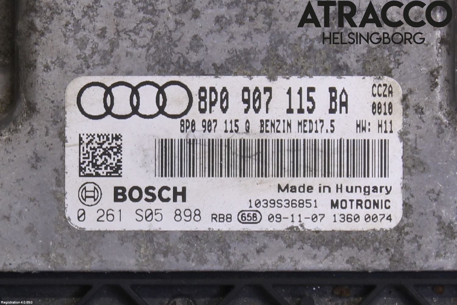 Audi A3/S3     04-05 Styrenhet Insprut Bensin