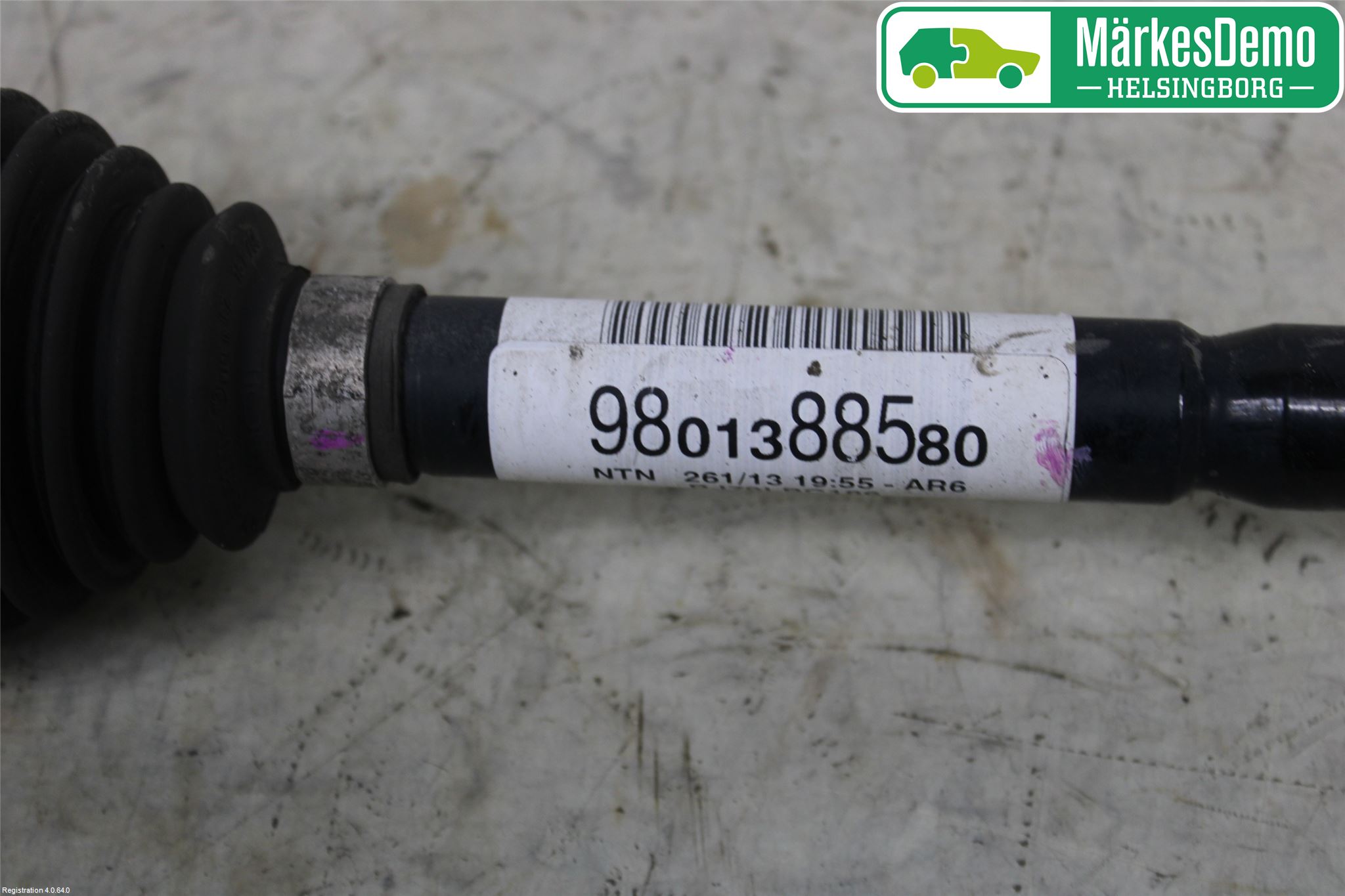 Citroen DS3 Drivaxel Fram Vänster