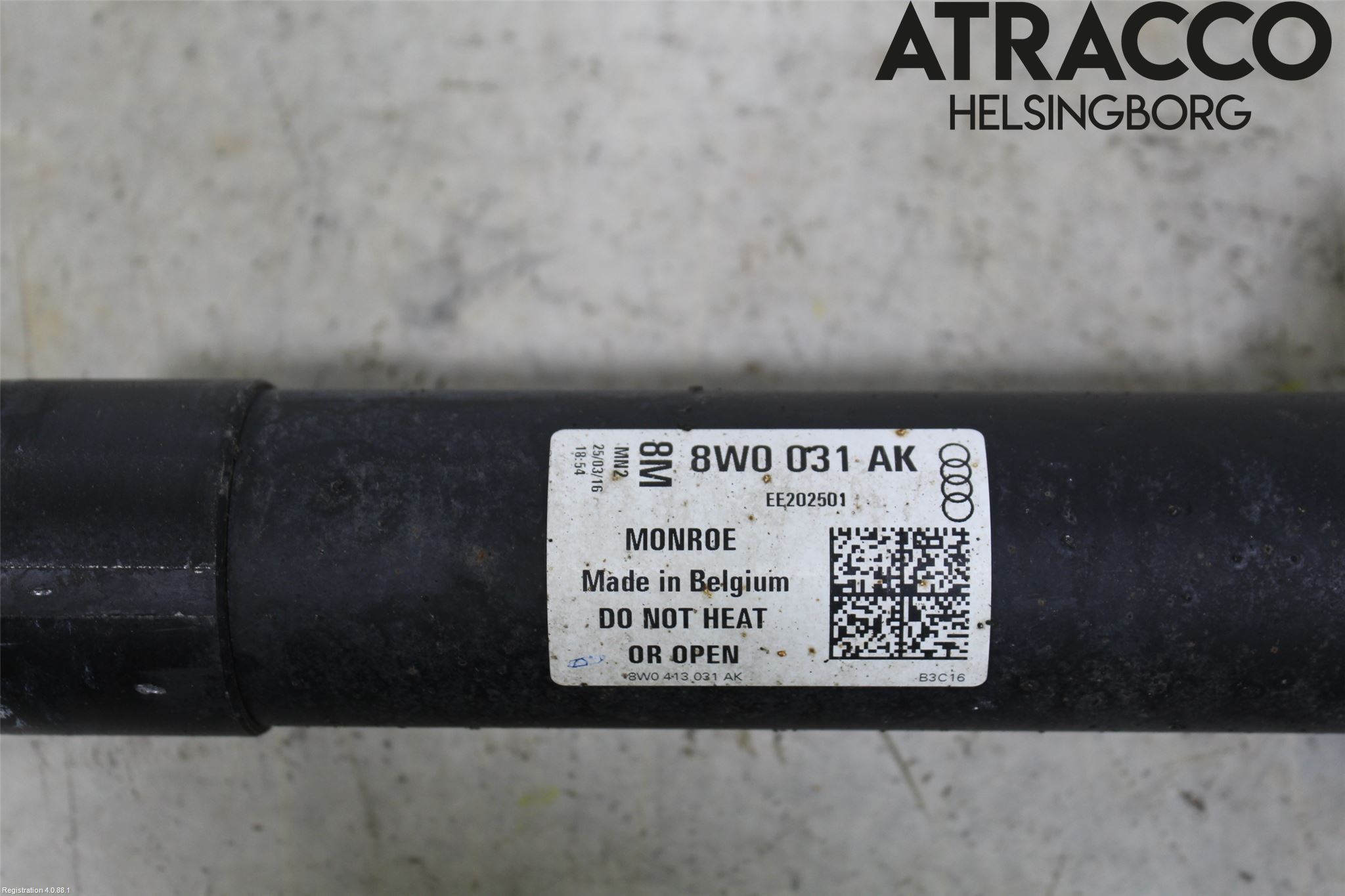 Audi A4/S4 B9 16-19 Fjäderben Fram Höger