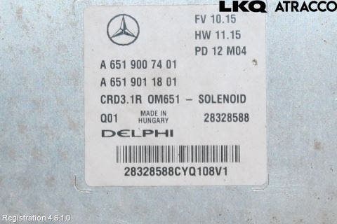 Mercedes-Benz MB E-KLASS (W212) 09-16 Styrenhet Inspump Diesel