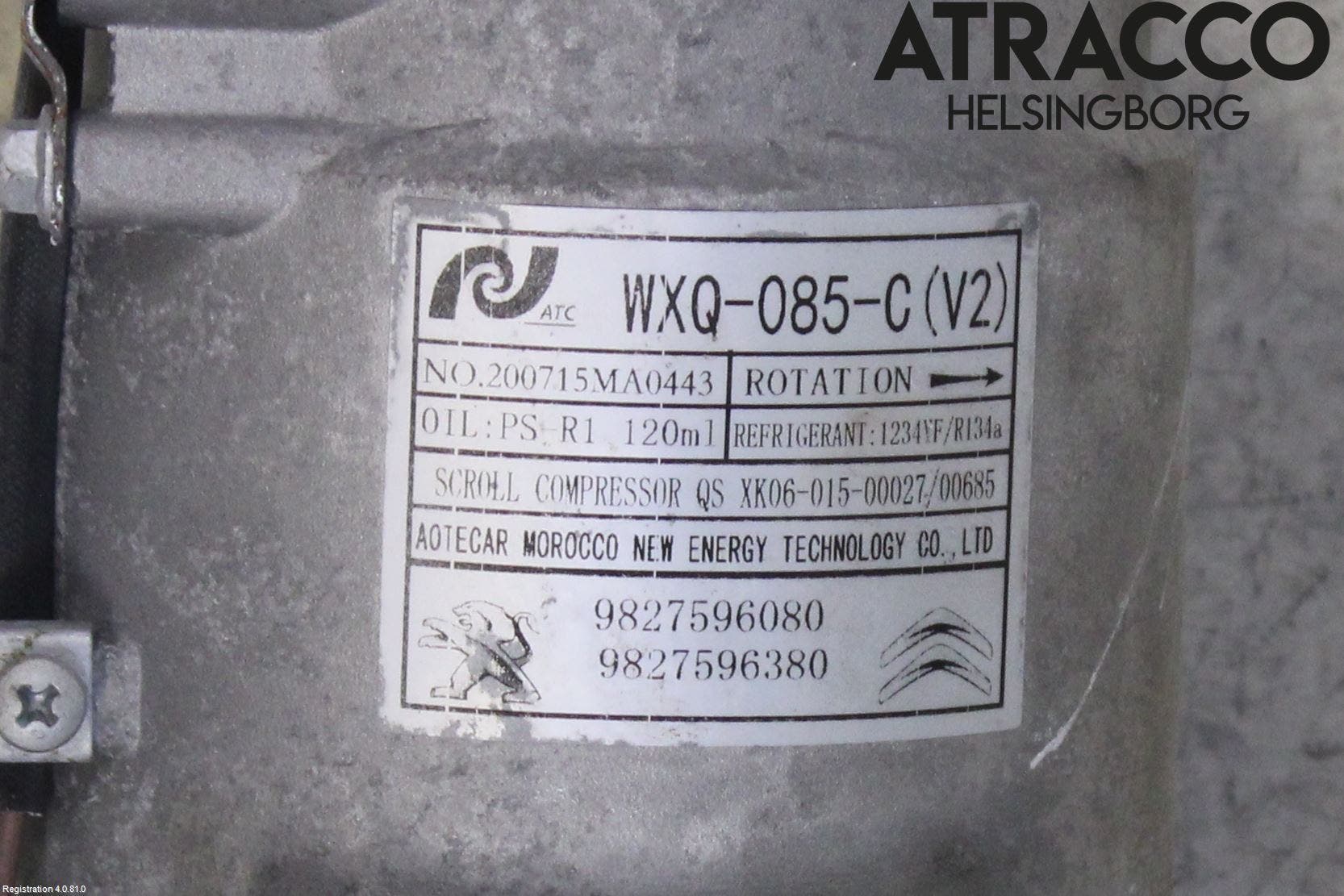 Peugeot 208/E-208 20- Ac Kompressor