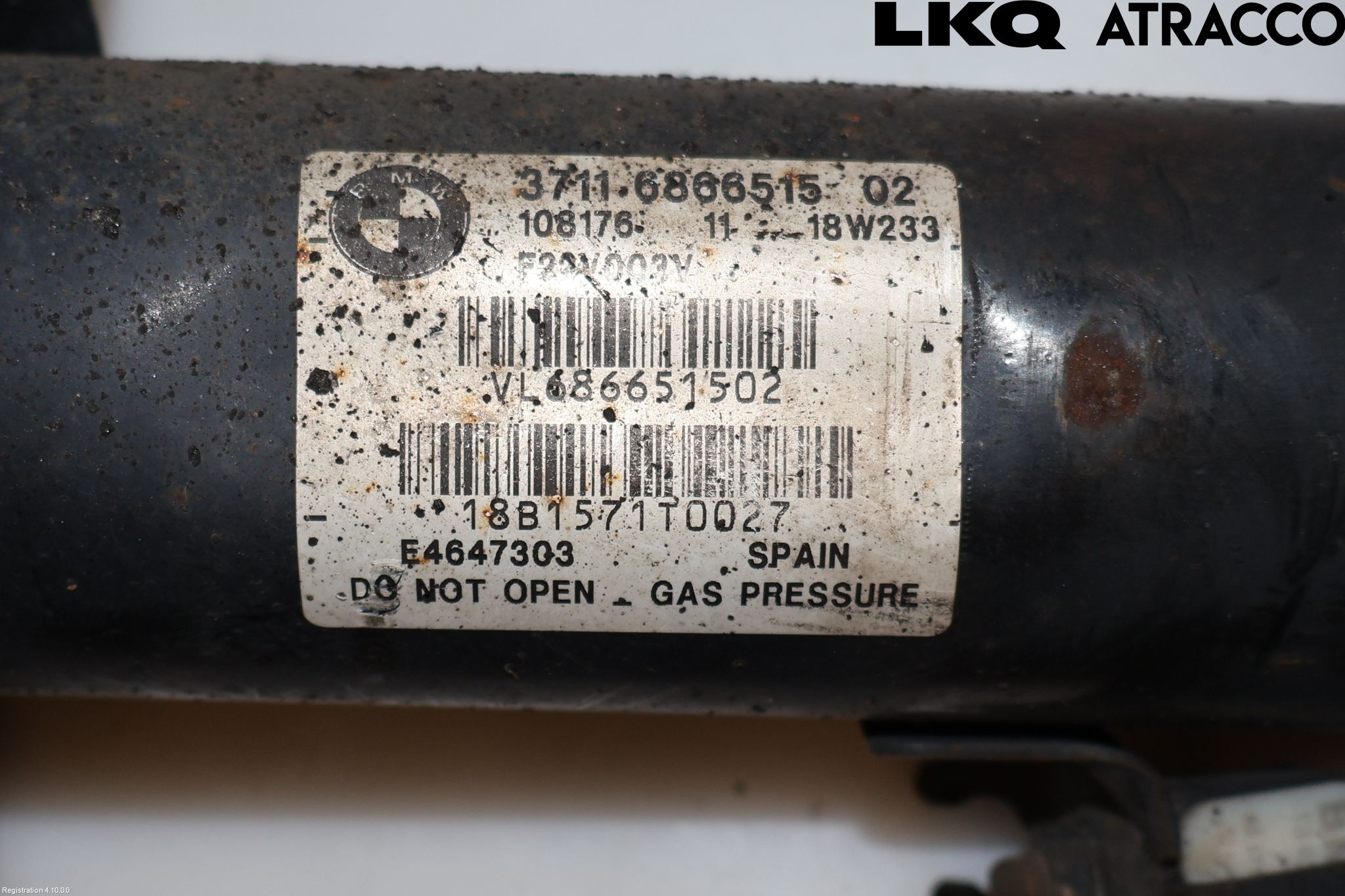 BMW 1 F20/F21 11-19 Fjäderben Fram Vänster