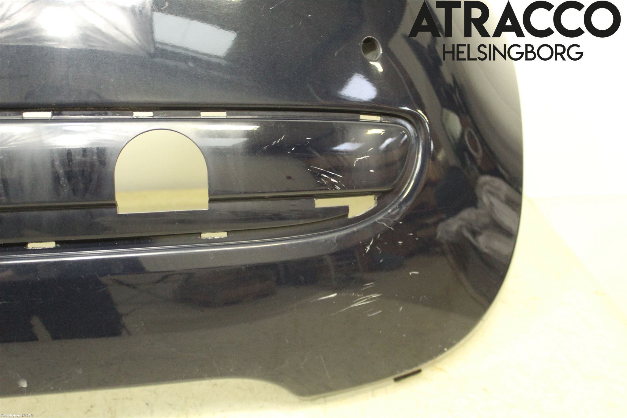 Fiat 500 07- Stötfångarbeklädnad Bak