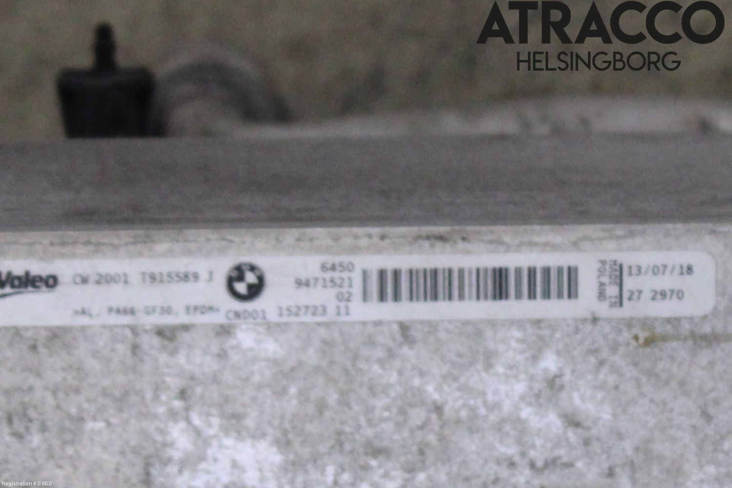 BMW 3 F30/F31/F80 12-19 Ac Kondensor-Kylare