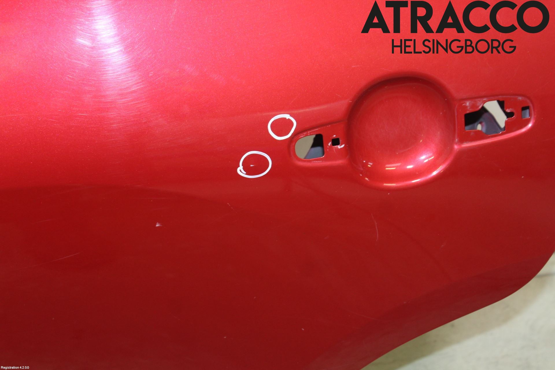 Toyota RAV 4 06-12 Dörr Bak Vänster