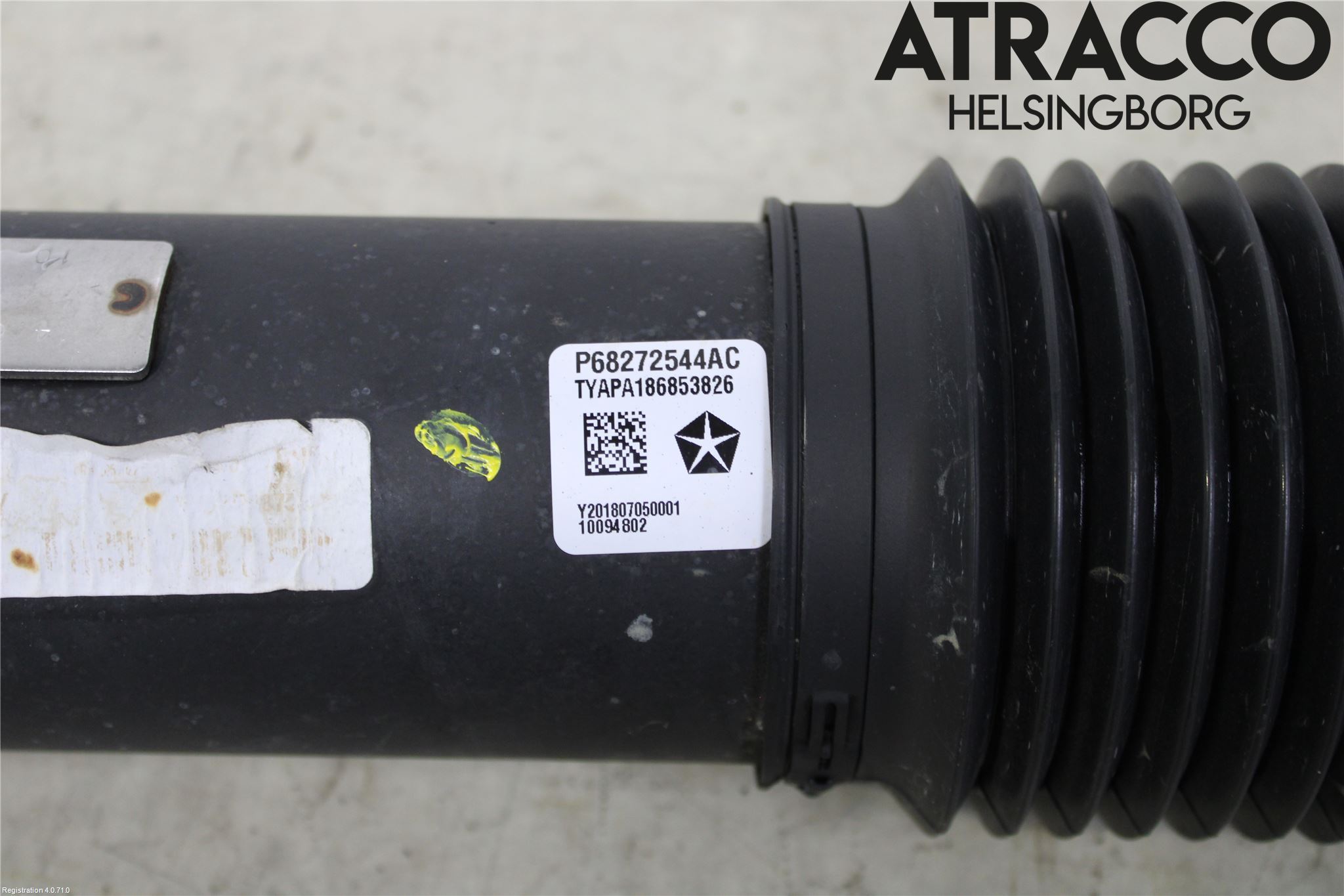 Jeep WRANGLER Mellanaxel Komp