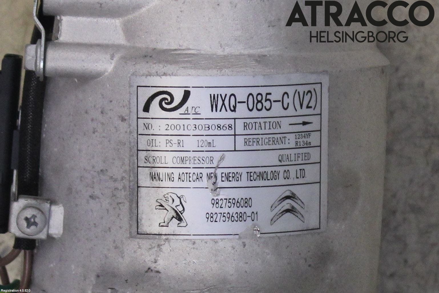 Peugeot 208/E-208 20- Ac Kompressor