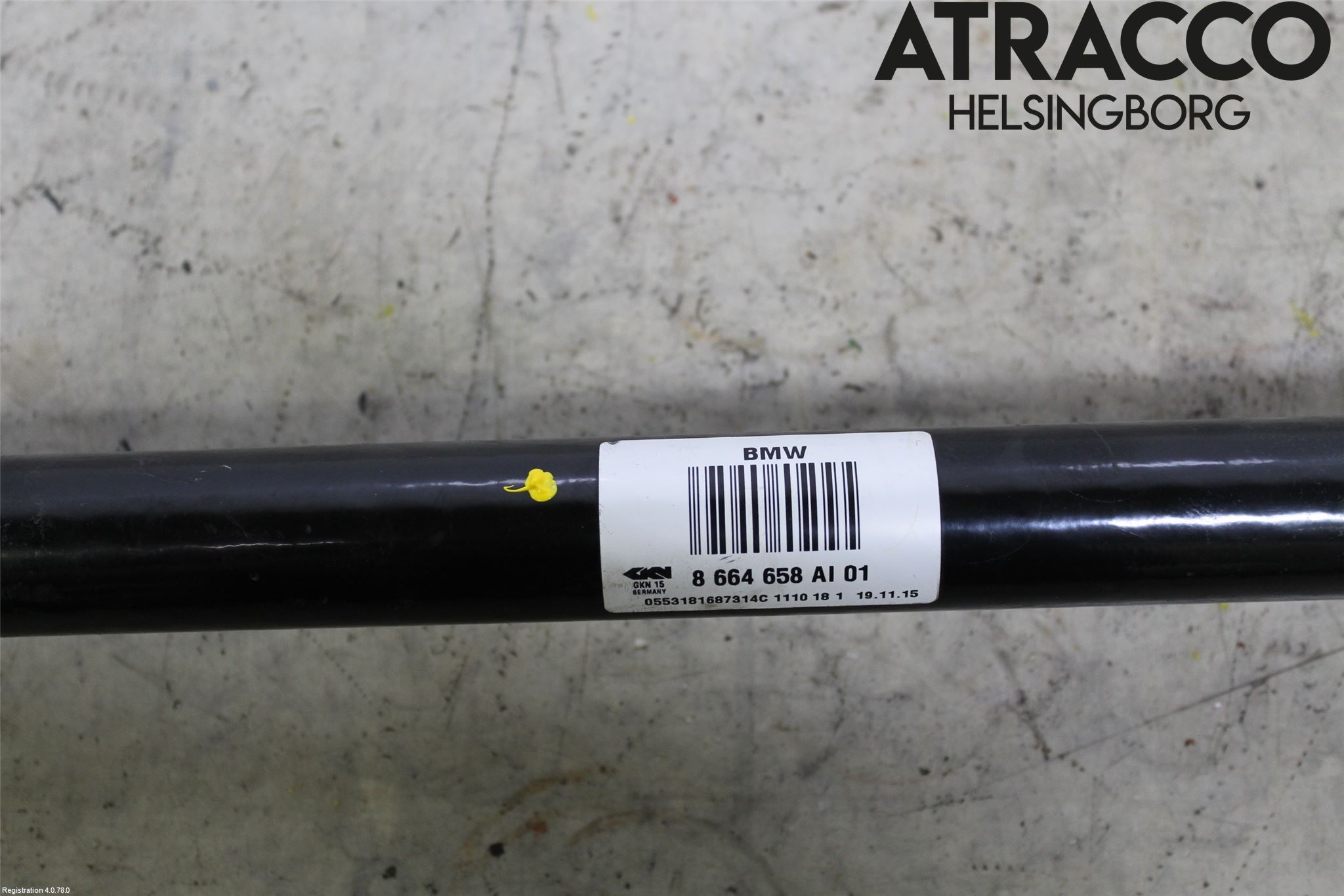 BMW 5 G30/G31/F90 17-23 Drivaxel Bak Höger